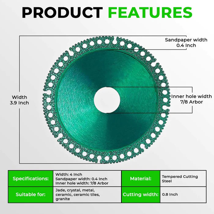 INDESTRUCTIBLE DISC - CUT EVERYTHING IN SECONDS