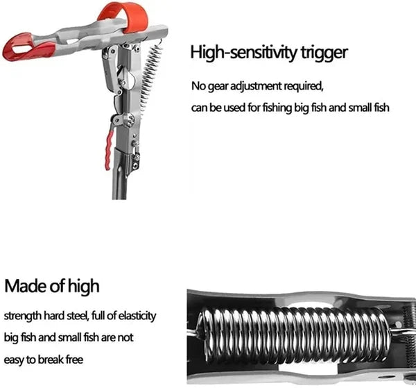 Automatic Fishing Rod Holder, Gift For Fishing Lovers