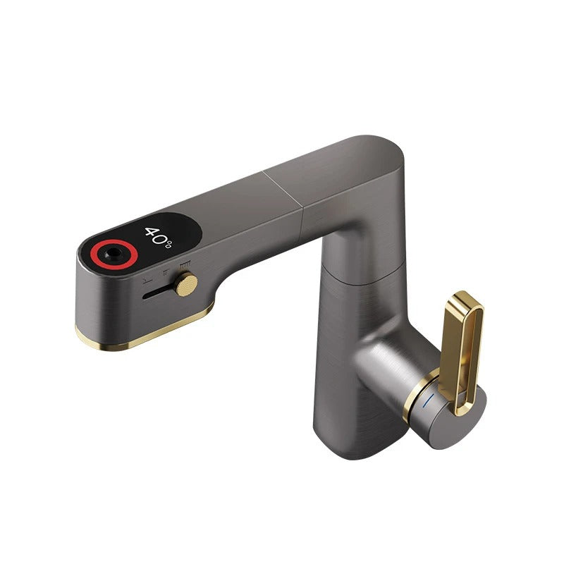 3-Speed Digital Display Faucet – Hot & Cold Lift Design