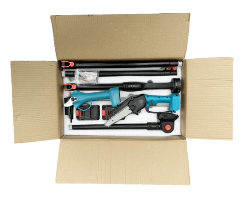 2 in 1 Cordless 8 inch Chainsaw with Pole Saw