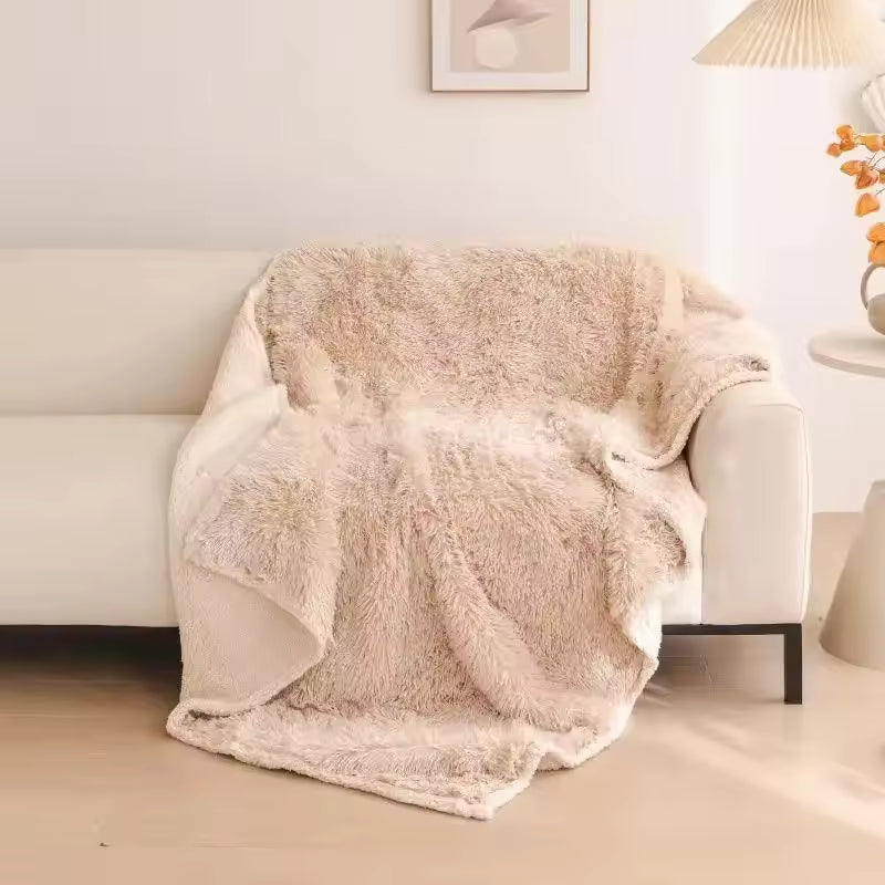 Midnight Comfort Waterproof Black Throw
