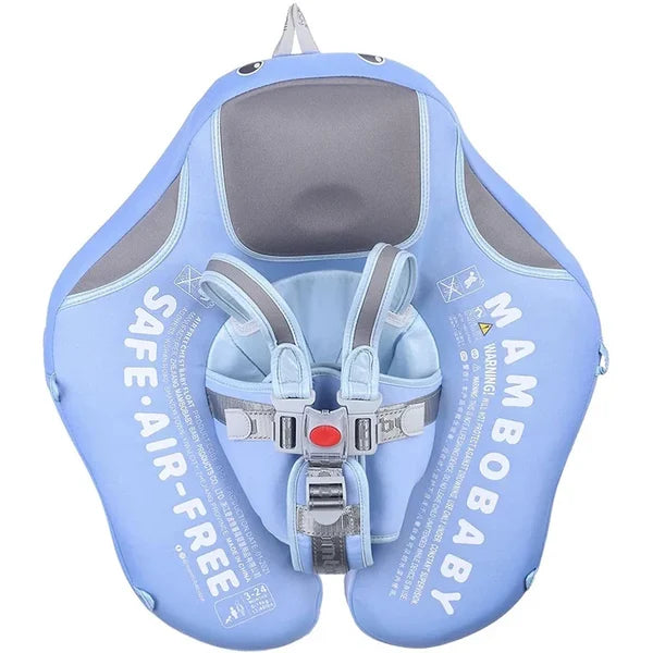 Smart Swim Trainer, Baby Pool Float With Canopy and Solid Swimming Waist Ring
