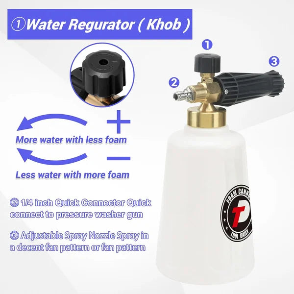 Foam Cannon Dual Connector Accessory