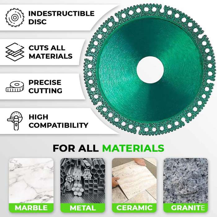 INDESTRUCTIBLE DISC - CUT EVERYTHING IN SECONDS