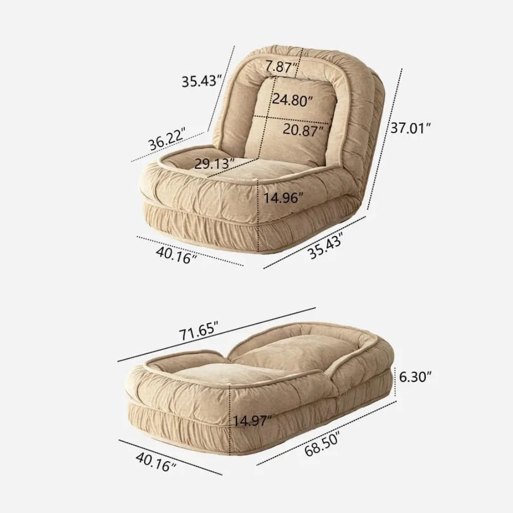 Foldable Lazy Sofa Bed