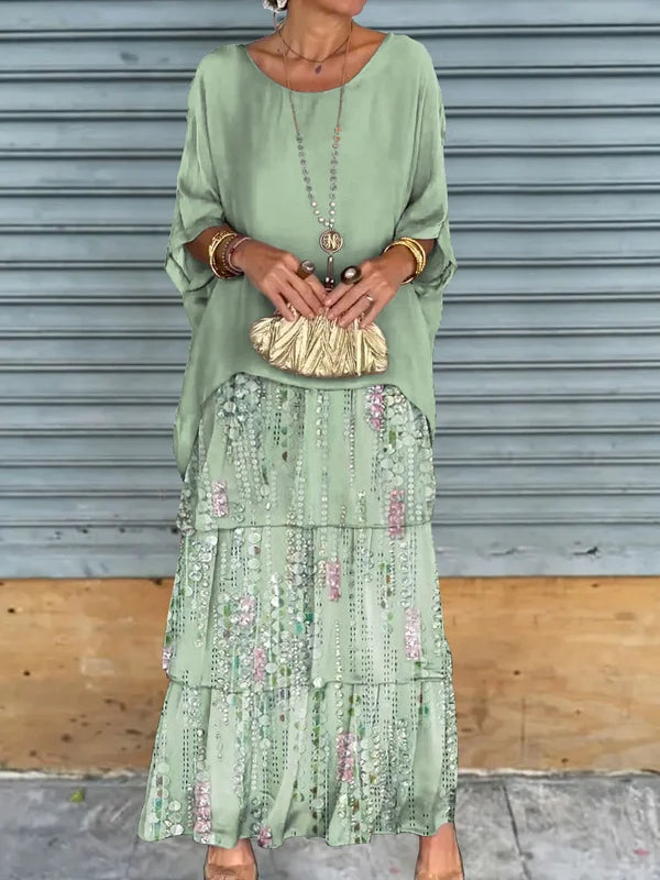 ARTISTIC STYLE LOOSE DRESS