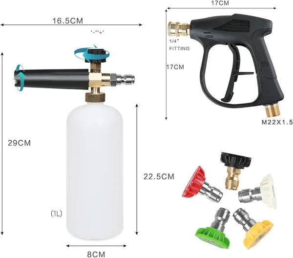 Foam Cannon Dual Connector Accessory