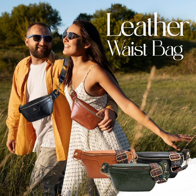 Lannie Women Vintage Bohemian Fashion High Quality Leather Crossbody Bag with Zipper for Casual and Travel
