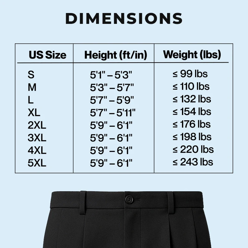 CoolForm Men's Ice Silk Pants – Slim Fit, Super Stretch, Everyday Comfort