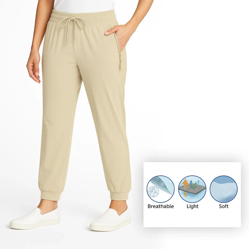 ComfyFlex Women’s Stretch Pants – Breathable, Ultra Soft, All-Day Fit