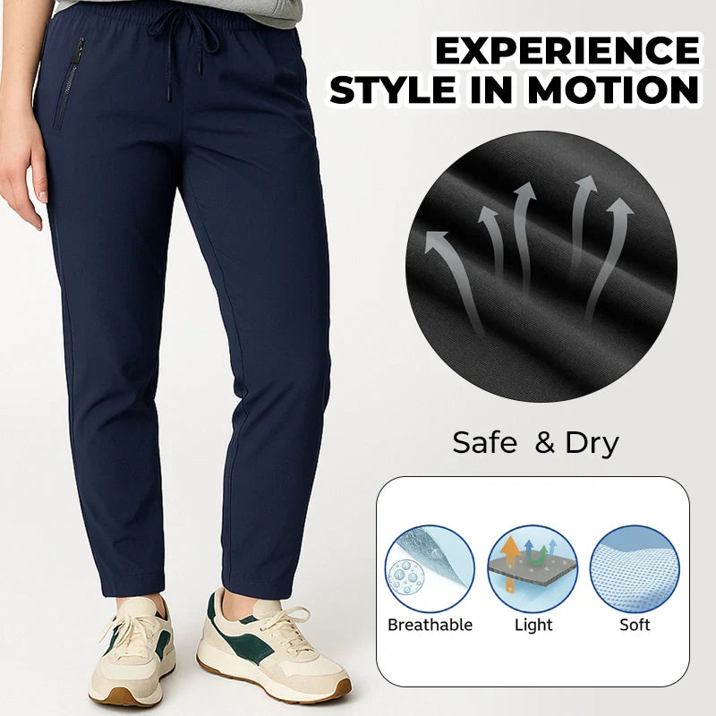 ComfyFlex Women’s Stretch Pants – Breathable, Ultra Soft, All-Day Fit