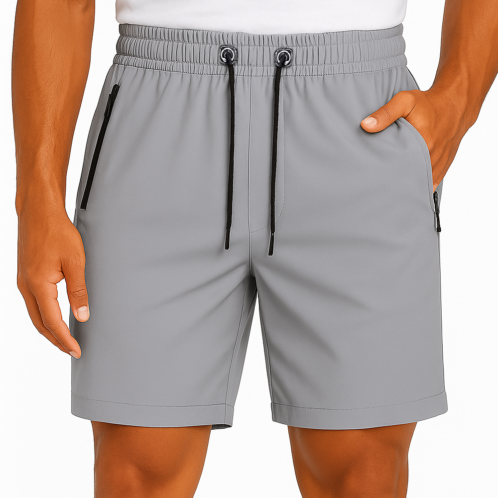 CoolFlex Men’s Ice Silk Shorts – Ultra Light, Stretch Fit, All-Day Comfort