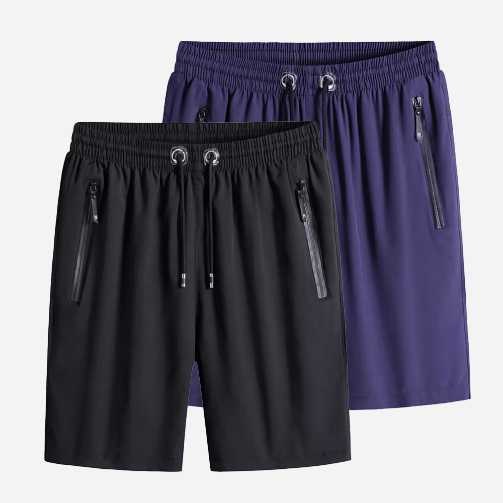 CoolFlex Men’s Ice Silk Shorts – Ultra Light, Stretch Fit, All-Day Comfort
