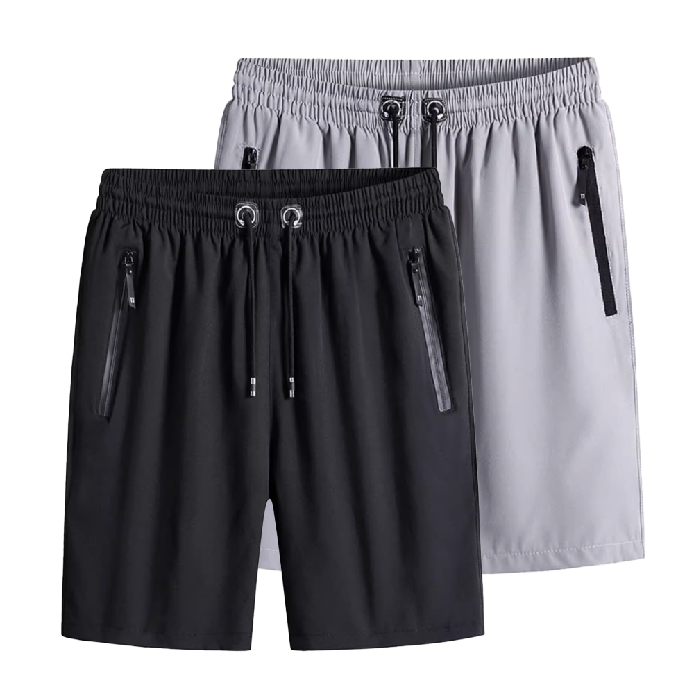 CoolFlex Men’s Ice Silk Shorts – Ultra Light, Stretch Fit, All-Day Comfort