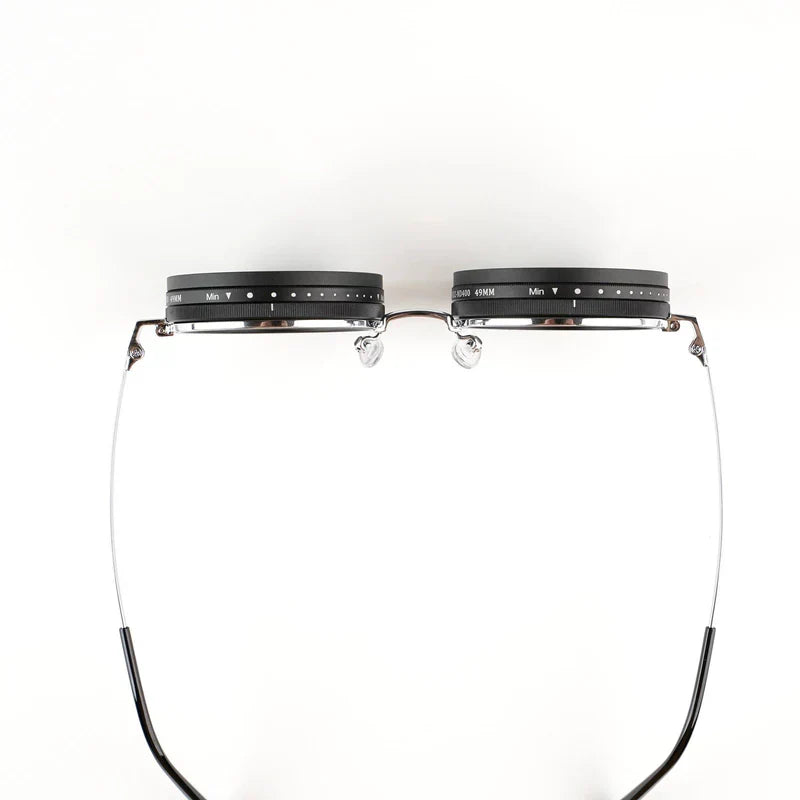 Stylish Adjustable Polarized Sunglasses with ND Filter – Handcrafted Retro Design for Men & Women.