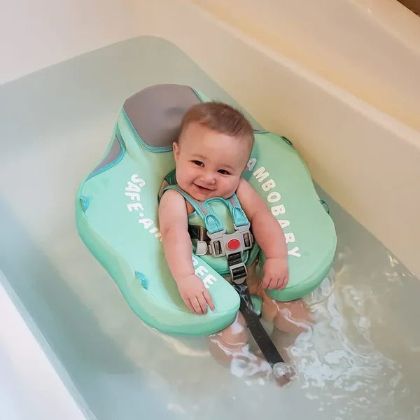 Smart Swim Trainer, Baby Pool Float With Canopy and Solid Swimming Waist Ring