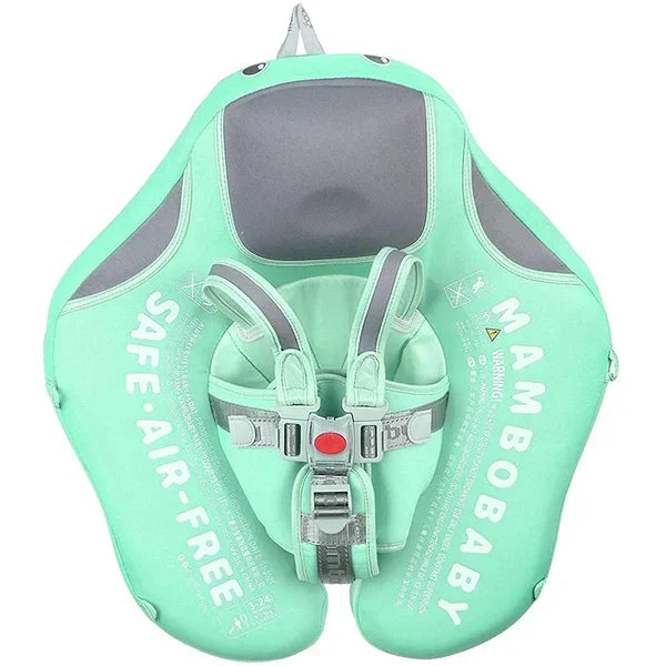 Smart Swim Trainer, Baby Pool Float With Canopy and Solid Swimming Waist Ring