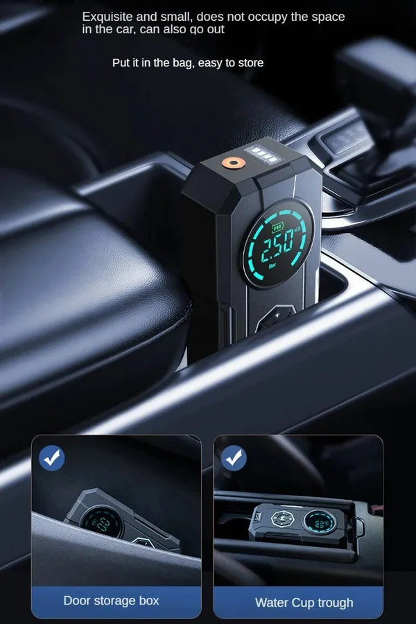 Portable Tyre Inflator & Rechargeable Pocket Air Pump