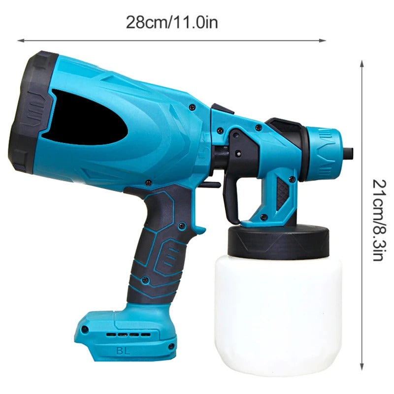 High-pressure Cordless Paint Sprayer with Battery