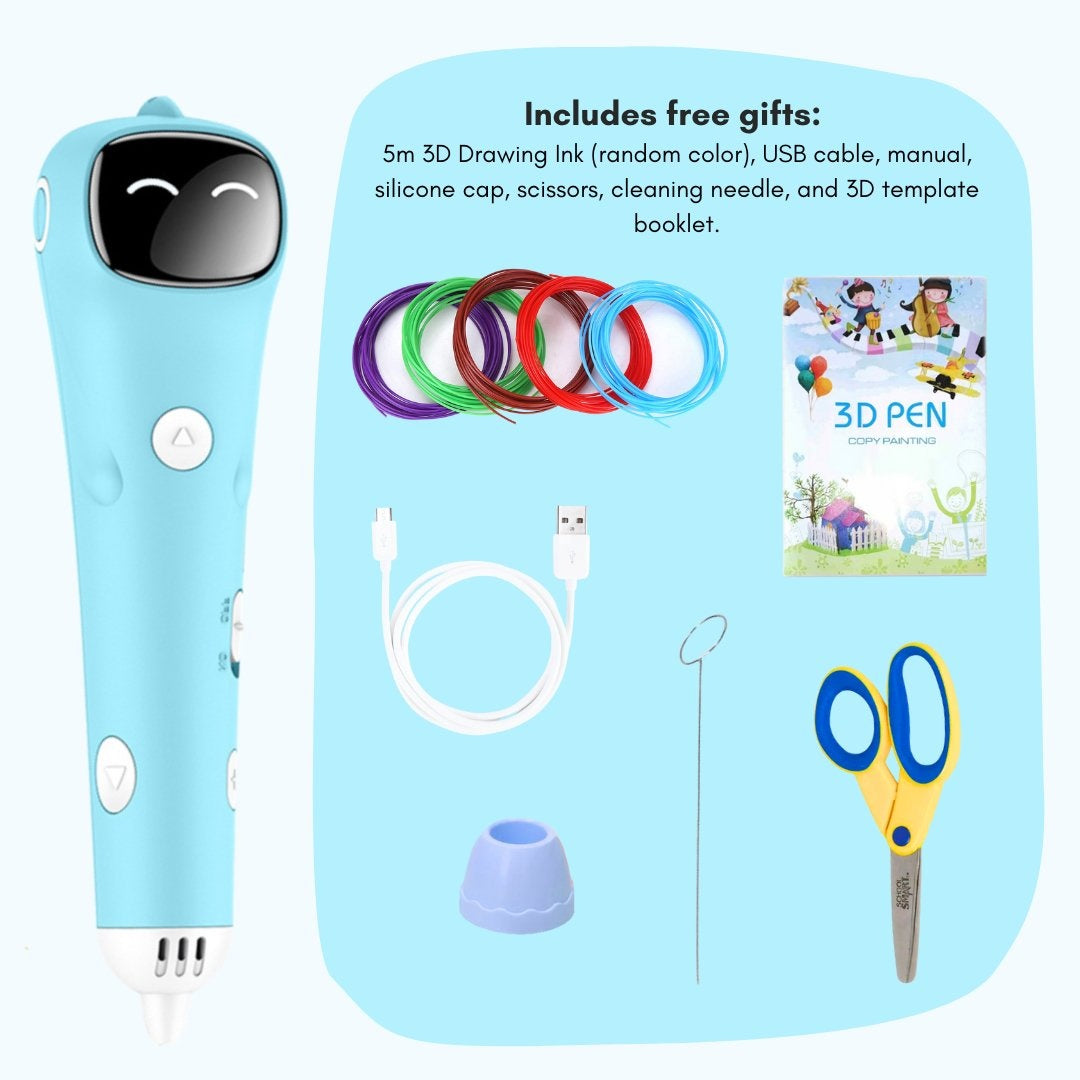 Premium Smart DIY 3D Printing Pen (Upgraded Version)