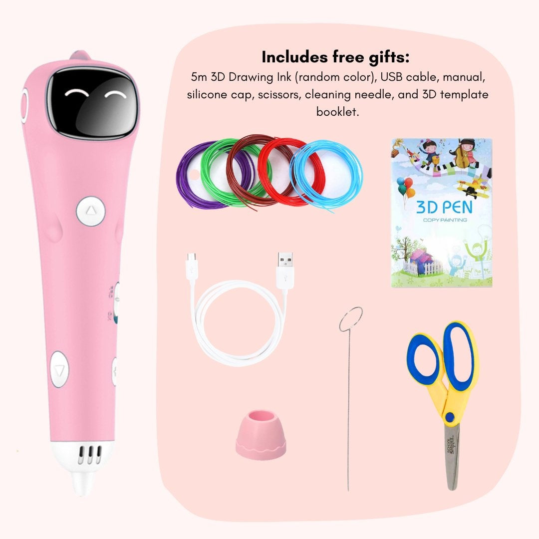 Premium Smart DIY 3D Printing Pen (Upgraded Version)