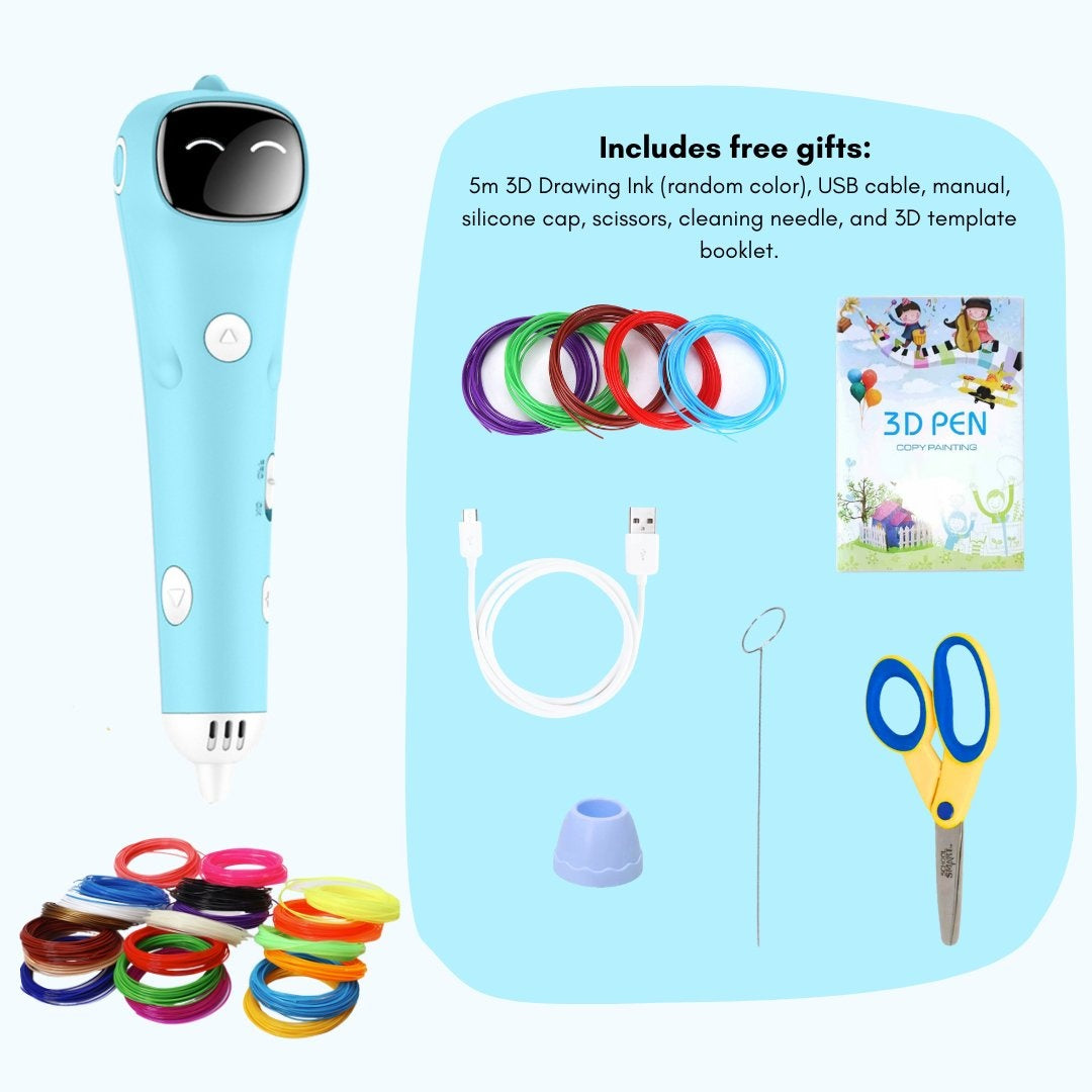 Premium Smart DIY 3D Printing Pen (Upgraded Version)