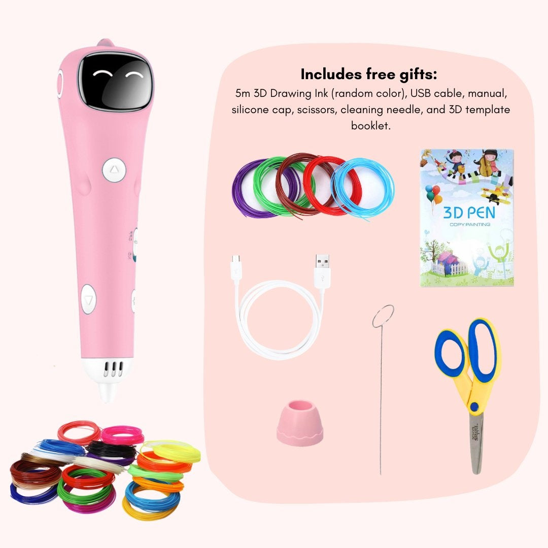 Premium Smart DIY 3D Printing Pen (Upgraded Version)