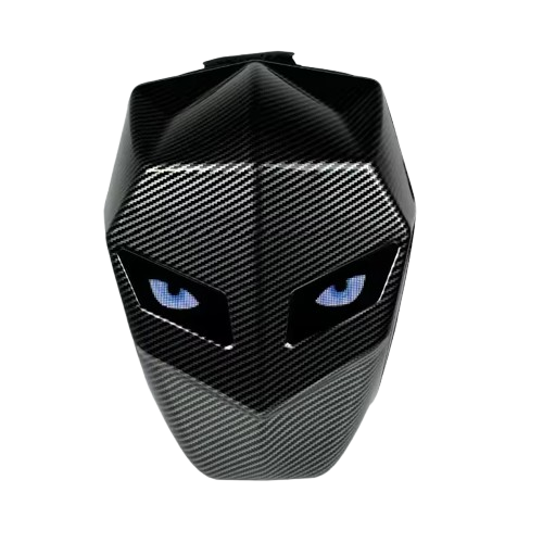 LED Motorcycle Helmet Backpack