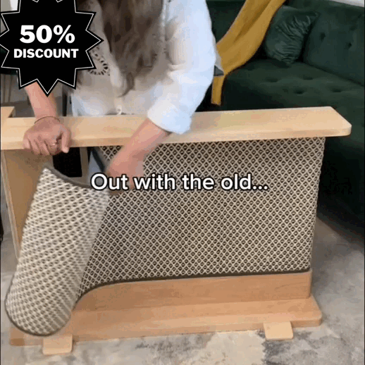 Smart Corner End Table – Sofa Saver, Cat Scratch Station & Stylish Decor