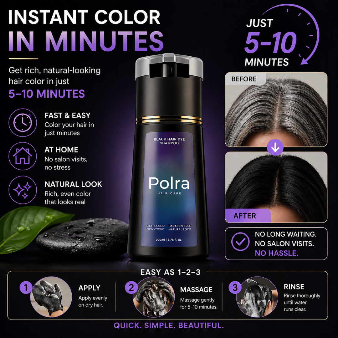 Polra Instant Dye Shampoo
