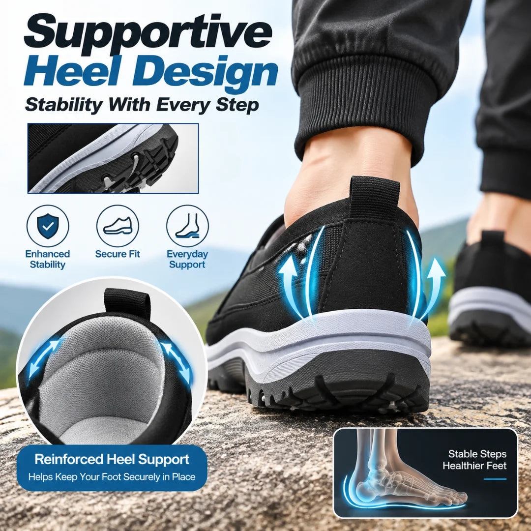 Men's Breathable Slip-On Walking Shoes | Lightweight Everyday Sneakers