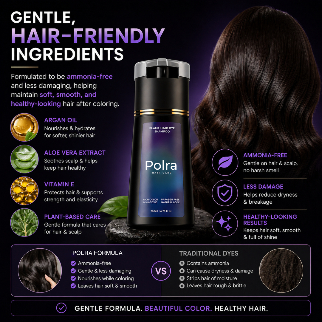 Polra Instant Dye Shampoo