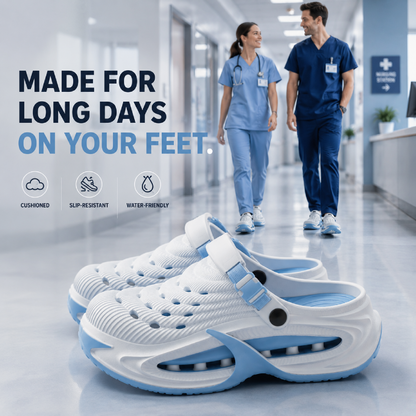 Cilious AirFlow™ Air-Cushion Clogs