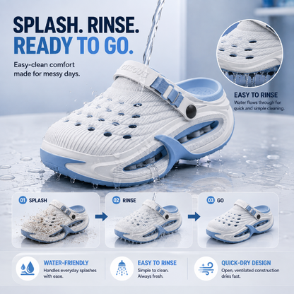 Cilious AirFlow™ Air-Cushion Clogs