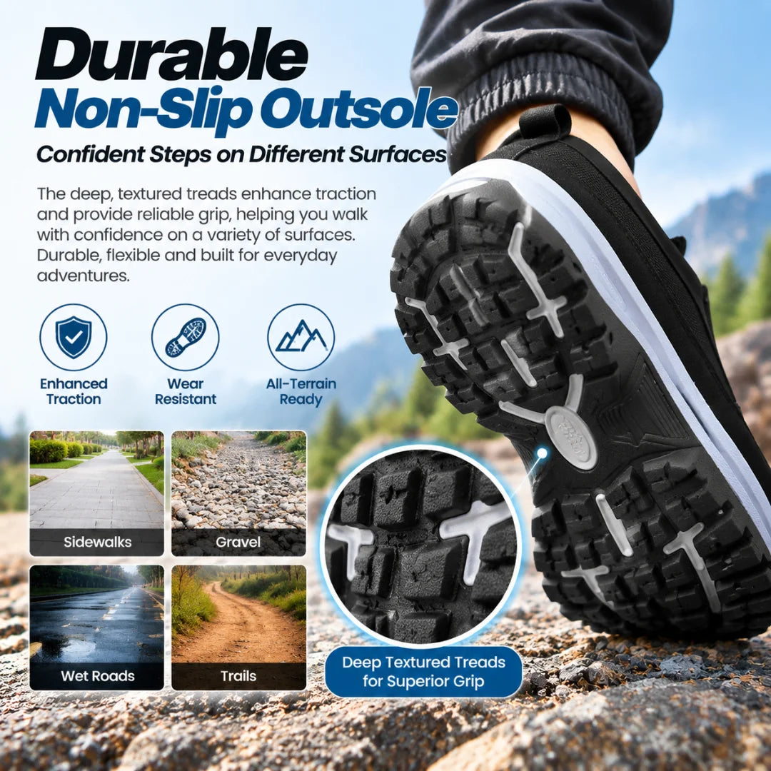 Men's Breathable Slip-On Walking Shoes | Lightweight Everyday Sneakers