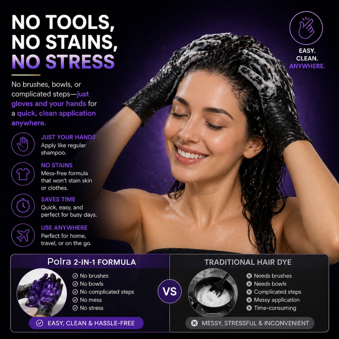 Polra Instant Dye Shampoo