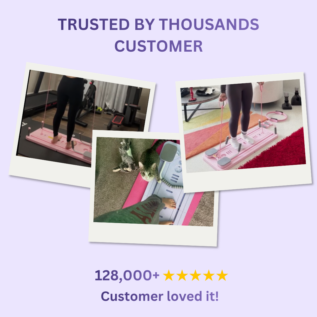 Cilious™ Premium Foldable Pilates Board