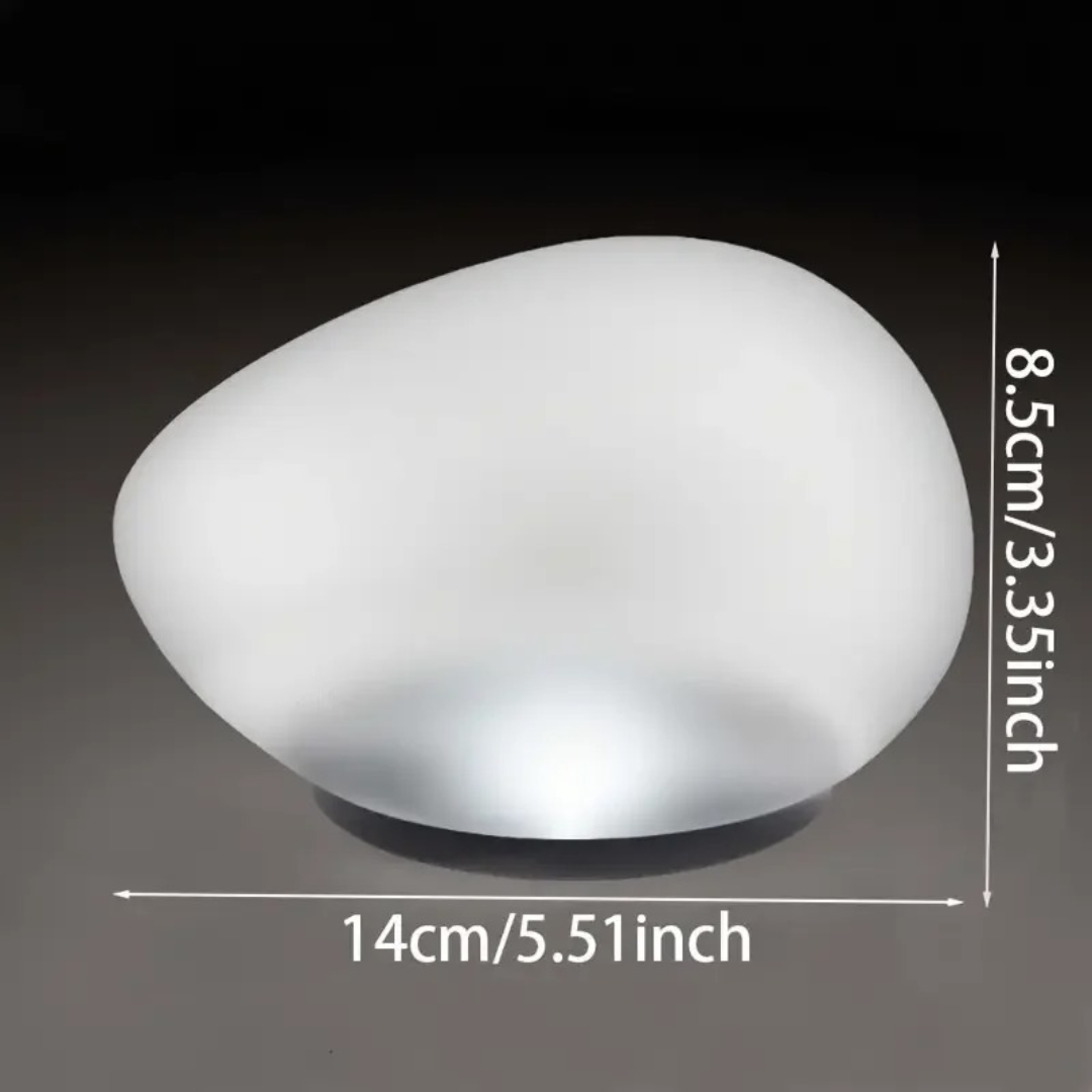 Solar Stone Garden Light - Waterproof, Wireless & Auto‑On Ambient Decor