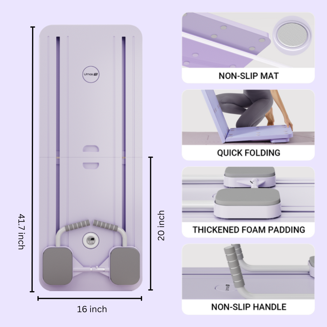 Cilious™ Premium Foldable Pilates Board