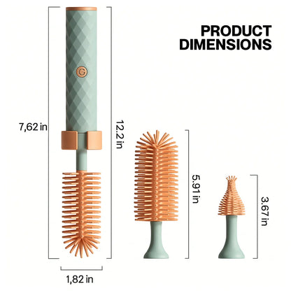 Rechargeable Electric Baby Bottle Brush Set