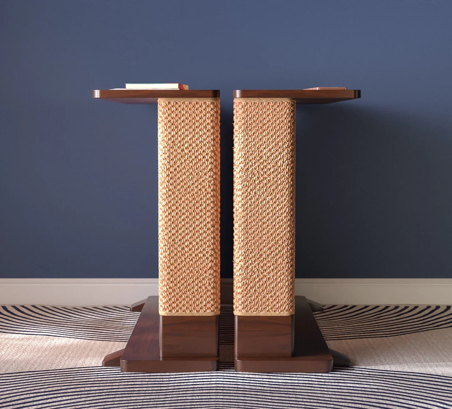 Smart Corner End Table – Sofa Saver, Cat Scratch Station & Stylish Decor