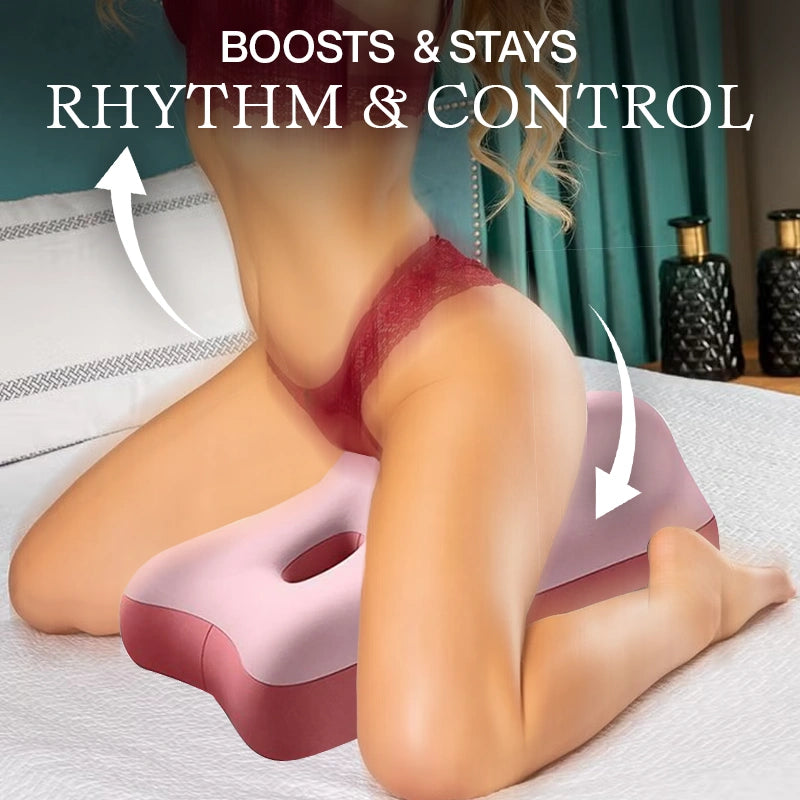 Couple Pillow, Discreet - Portable Wedge for Deeper Connection