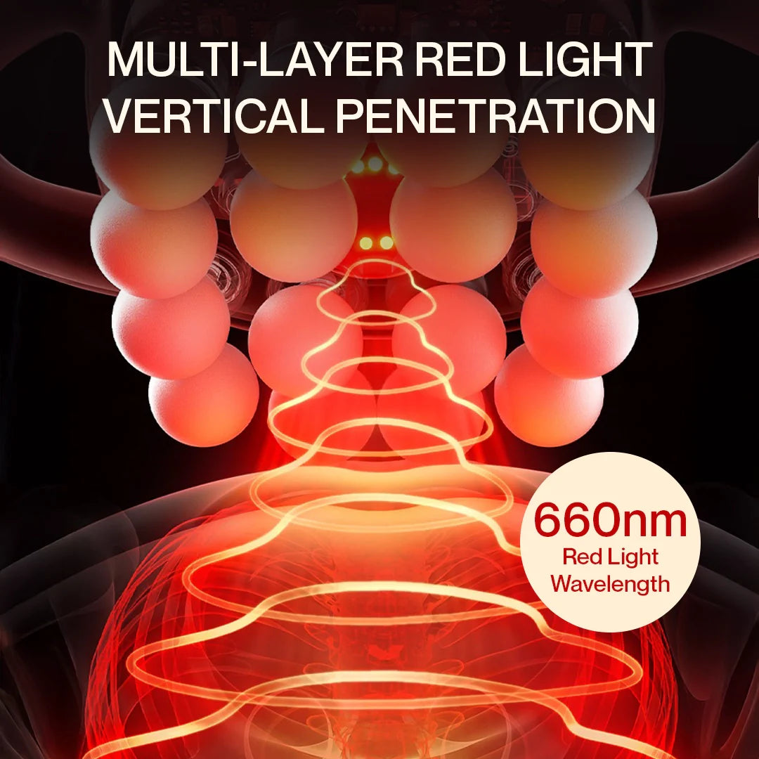 Cilious™ 16-Head Deep Tissue Massager for Couples