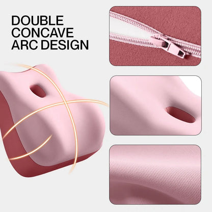 Discreet Wedge Pillow - Memory Foam Pillow with Washable Cover