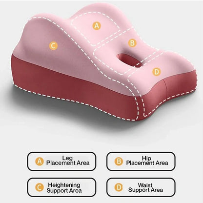 Discreet Wedge Pillow - Memory Foam Pillow with Washable Cover