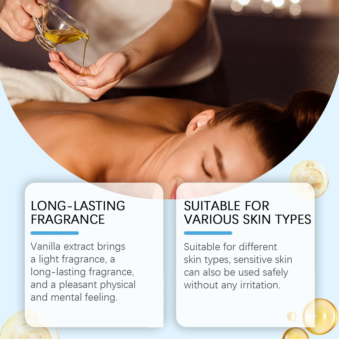 Caramel Vanilla Massage Oil – For Intimate Evenings & Deep Connection