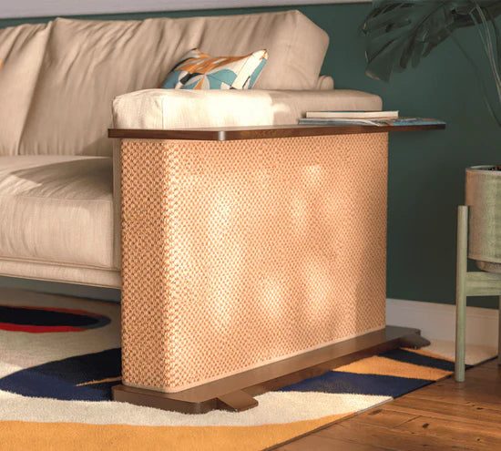 Smart Corner End Table – Sofa Saver, Cat Scratch Station & Stylish Decor